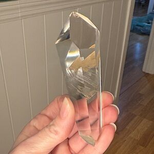 Clear Quartz with Golden Rutile Vogel